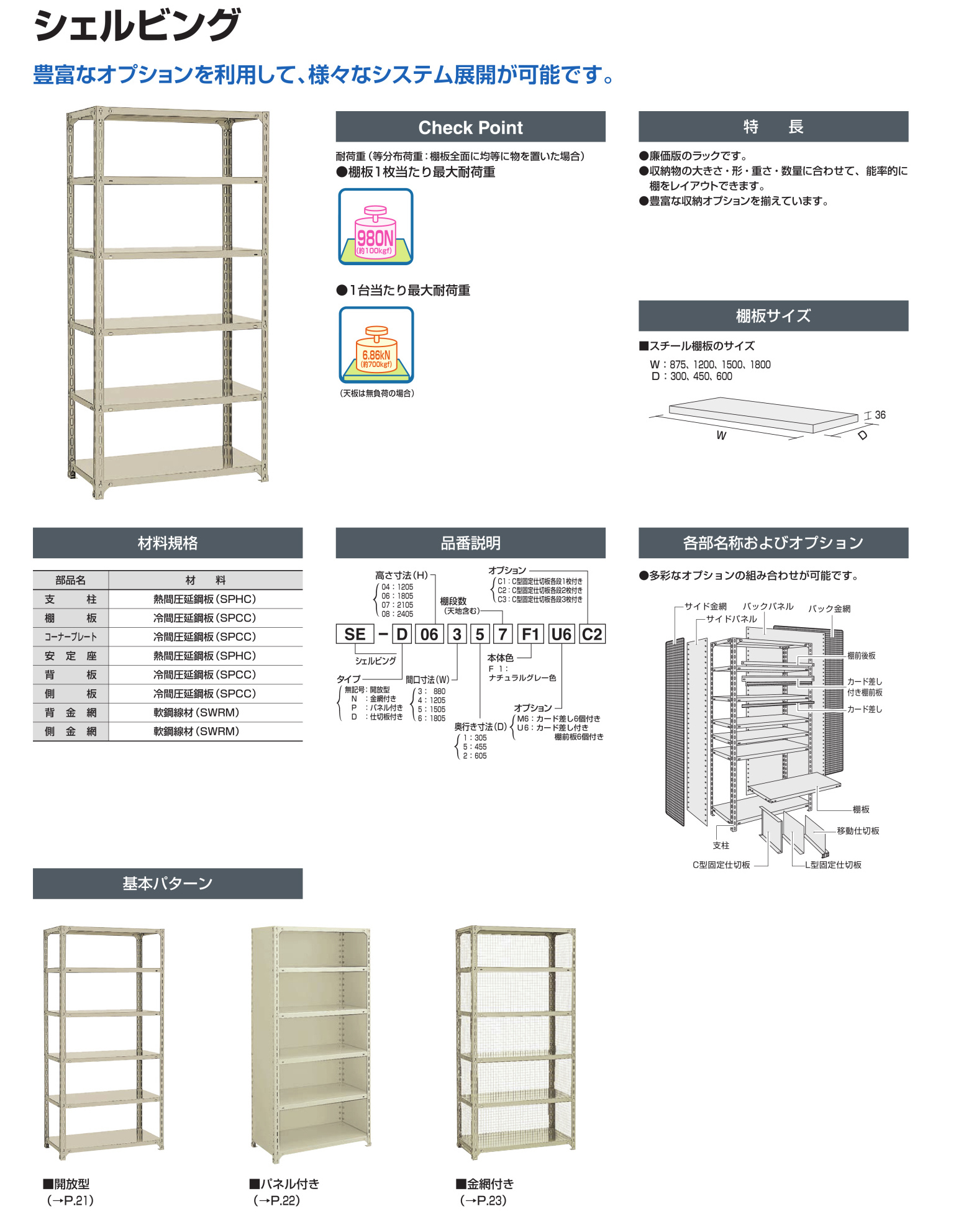 シェルビング