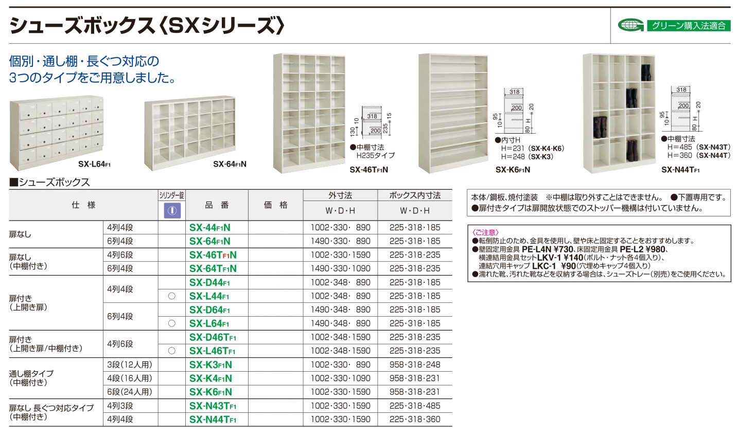 SXシリーズ